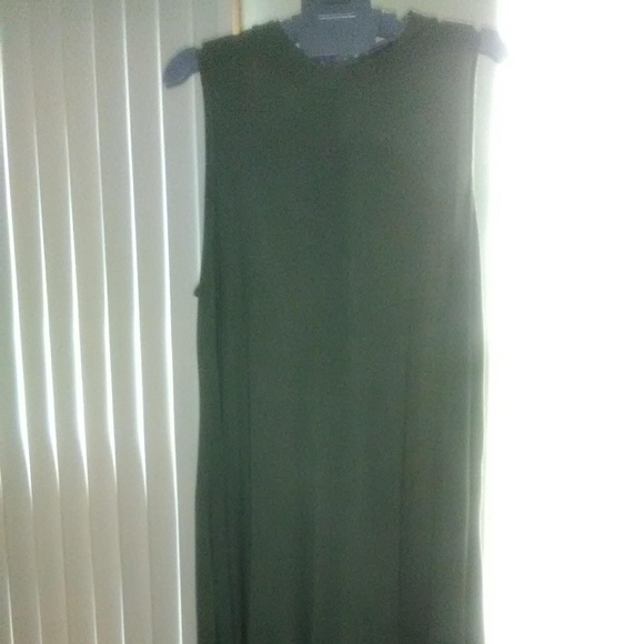 Faded Glory Dresses & Skirts - Faded Glory Mock Neck Knit Tank Dress EUC!